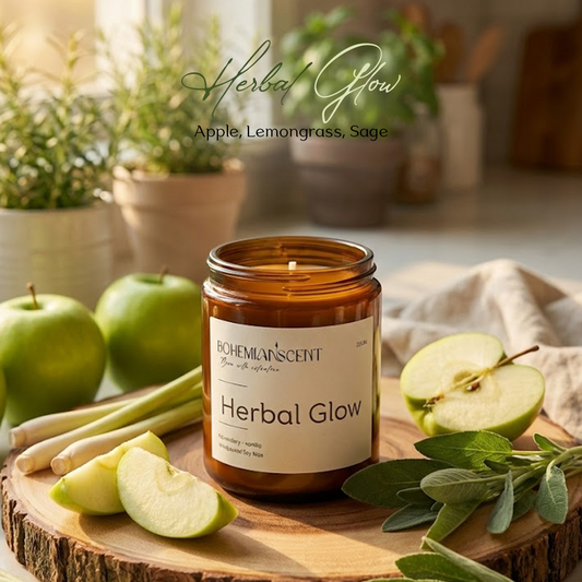 Herbal Glow Candle